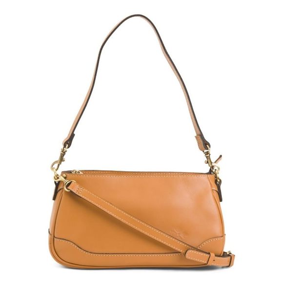 Nova Leather Crossbody Bag Hazelnut ^_^ - Picture 1 of 1